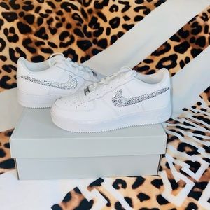 Bling made to order air force 1, women’s sizes